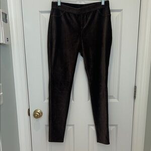 Brown Soft Corduroy Leggings